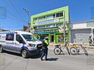 Explosión en clínica de prótesis dental deja dos lesionados en la avenida Independencia