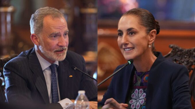 España destaca el encuentro de Felipe VI con Sheinbaum en un «momento extraordinario»