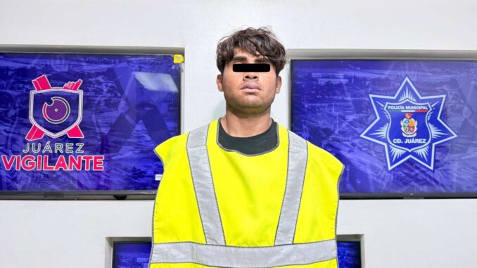 Lo arrestan con cristal; será investigado por robo