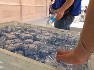 Continúa Municipio con puntos de hidratación en el Centro para prevenir afecciones por calor