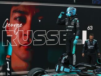 Russell gana el GP de Austria; ‘Checo’ Pérez abandonó la carrera