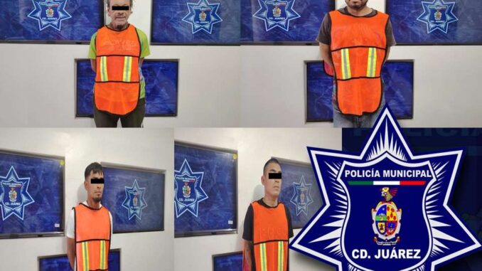 Arrestan a 4 prófugos de la justicia