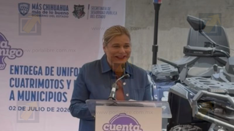 “Aquí en Chihuahua, no”: Maru Campos lanza mensaje frontal contra el crimen organizado desde Guachochi