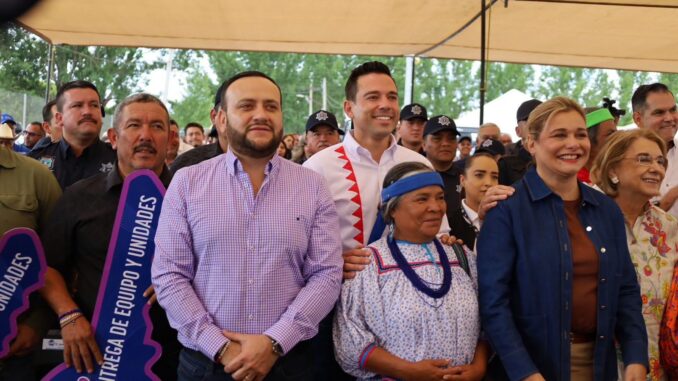 Reconoce Arturo Medina compromiso de Maru Campos con la seguridad de la Sierra Tarahumara
