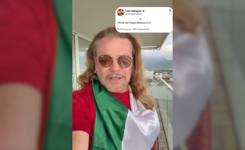 México vs Inglaterra enfrenta a Fher de Maná y Liam Gallagher