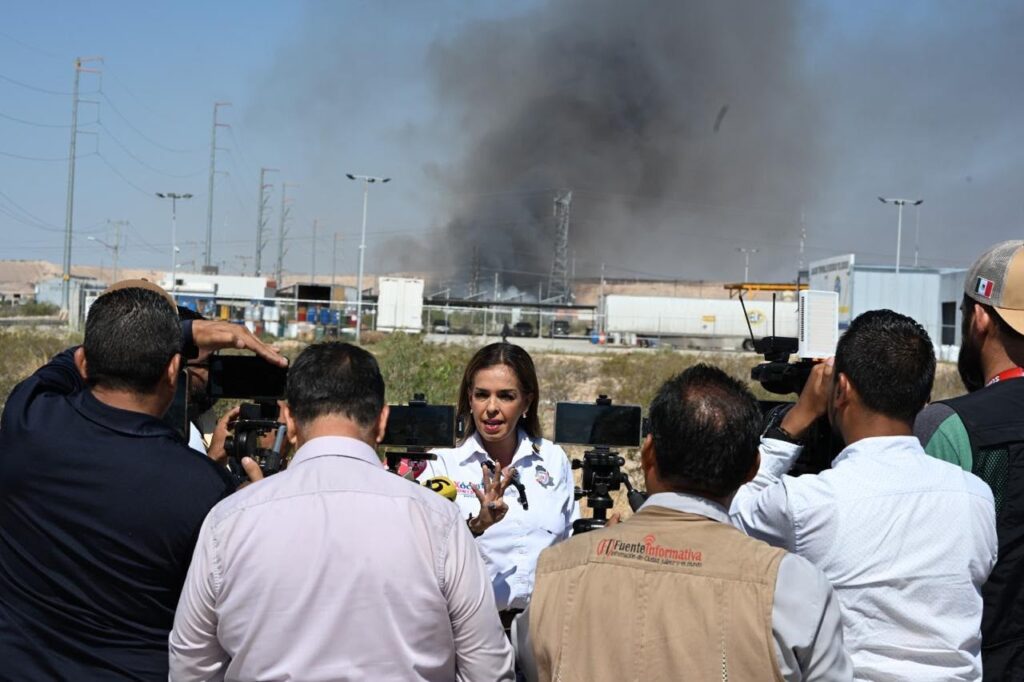 Juárez arde y los Bomberos siguen abandonados: Diputada Xóchitl Contreras exige a Cruz Pérez asumir su responsabilidad
