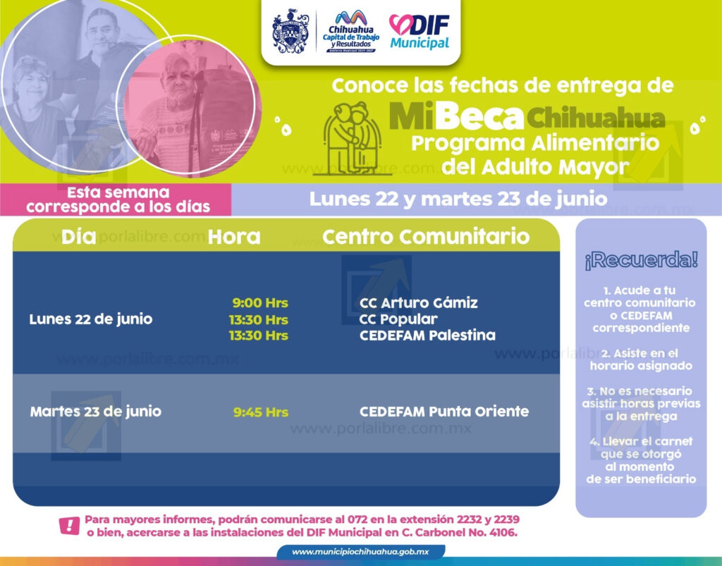 Ve a dónde acudir por tu paquete PAAM este 22 y 23 de junio: Municipio