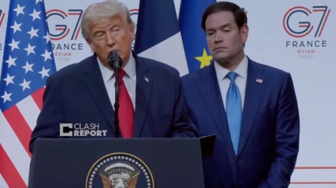 Trump cierra el capítulo Irán y abre otro ante sus aliados del G7: «México ha perdido el control de su país»