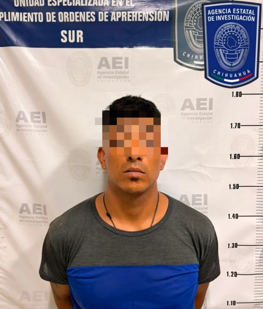 Capturó Fiscalía a probable responsable del robo a una tienda de ropa en Parral