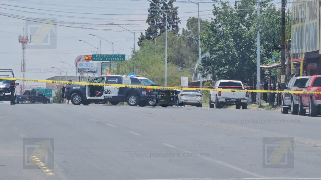 Ataque armado en negocio de rines deja un hombre sin vida en cruce de la avenida Flores Magón