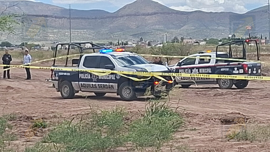 Localizan cuerpo con huellas de violencia en una brecha entre Chihuahua y Aquiles Serdán