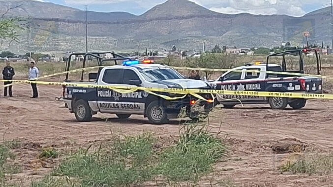 Localizan cuerpo con huellas de violencia en una brecha entre Chihuahua y Aquiles Serdán