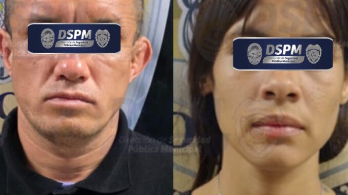 Con intervención del agente canino Frank, Grupo K-9 detuvo a pareja con arma de fuego y 36 envoltorios de cristal