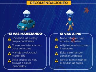 Alertan por alta probabilidad de lluvias a partir de este domingo