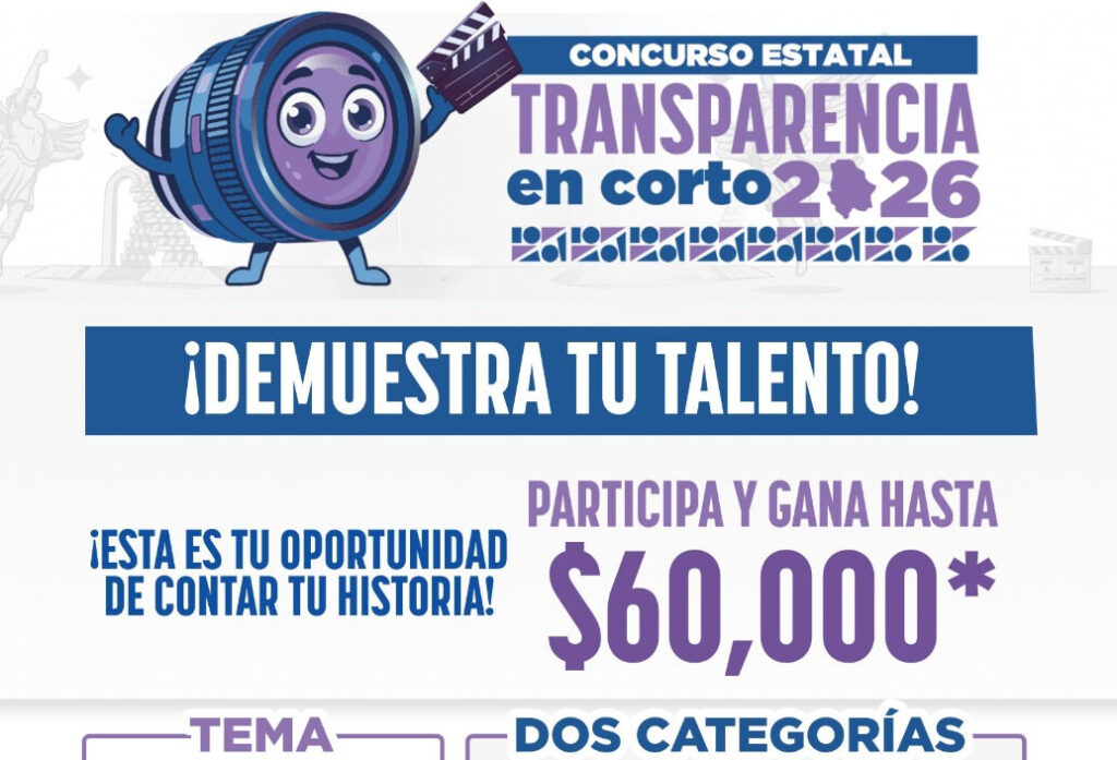Invita SFP a jóvenes a participar en el concurso “Transparencia en Corto 2026”