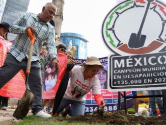 Investigan el retiro de un antimonumento de personas desaparecidas en CDMX