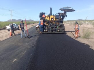 Avanza al 60 por ciento la rehabilitación de la carretera Conchos–Naica