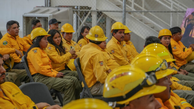 Conmemoran autoridades Día Nacional del Combatiente de Incendios Forestales