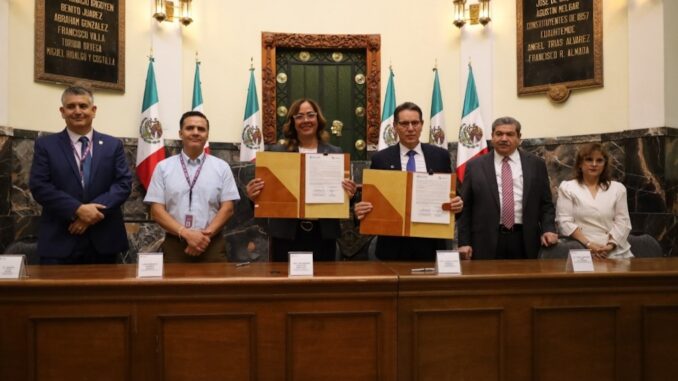 Firma Secretaría de Hacienda convenio de coordinación con la Comisión Estatal de Derechos Humanos