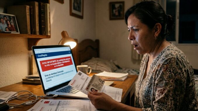 Alertan por robo de identidad al solicitar préstamos digitales