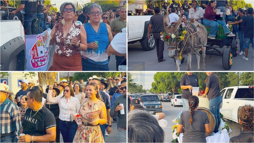 Entre música, sotol y tradición, Aldama vive su gran callejoneada de feria