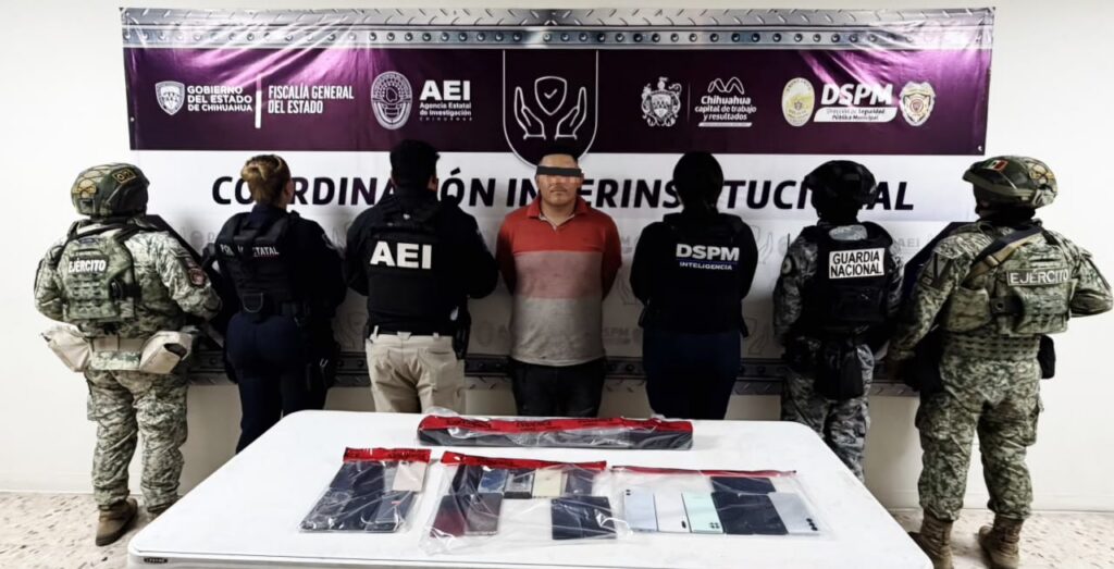 En operativo conjunto recuperan mediante cateo 24 celulares robados a tienda de colonia Unidad