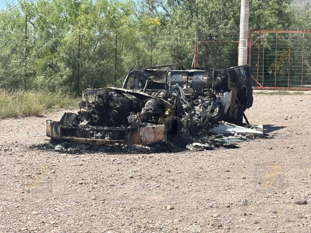 Investigan presunto enfrentamiento armado en Aldama; hallan dos vehículos abandonados