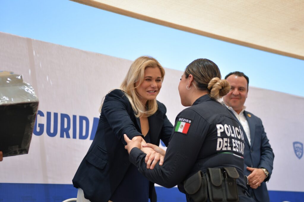 Gobierno de Maru Campos ha invertido cerca de 4 mil mdp en equipamiento y dignificación policial