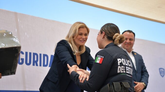 Gobierno de Maru Campos ha invertido cerca de 4 mil mdp en equipamiento y dignificación policial