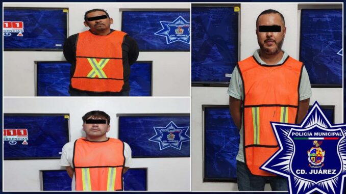 Detienen a 3 por violencia familiar