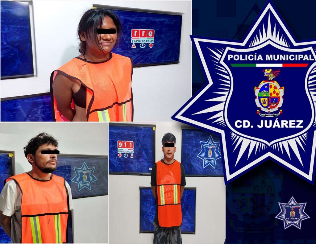 Detienen a tres por violencia familiar