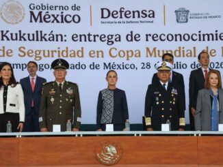 Sheinbaum reconoce a servidores públicos que participaron en el Plan Kukulkán del Mundial 2026