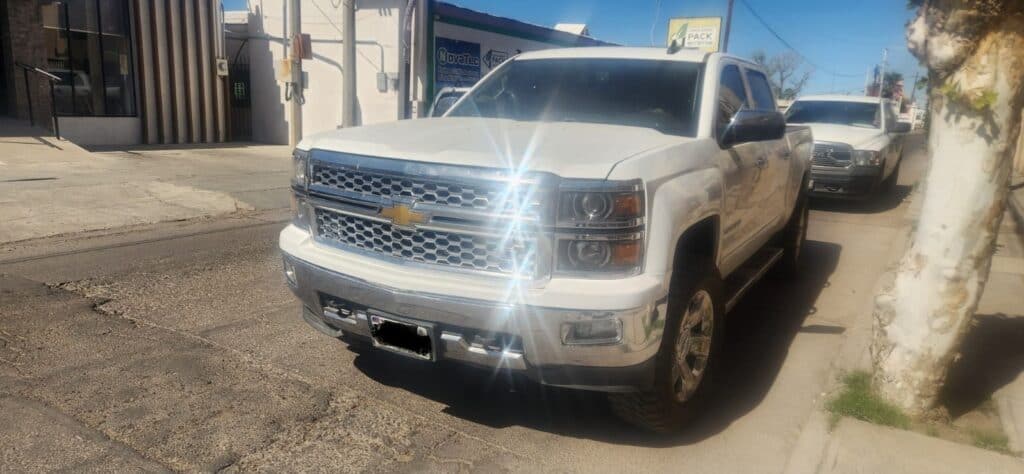 Recuperan Policías Investigadores en Jiménez camioneta robada en Guachochi