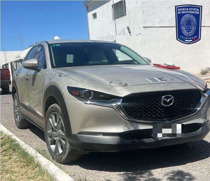 Captura AEI y DSPM a masculino en posesión de vehículo con reporte de robo