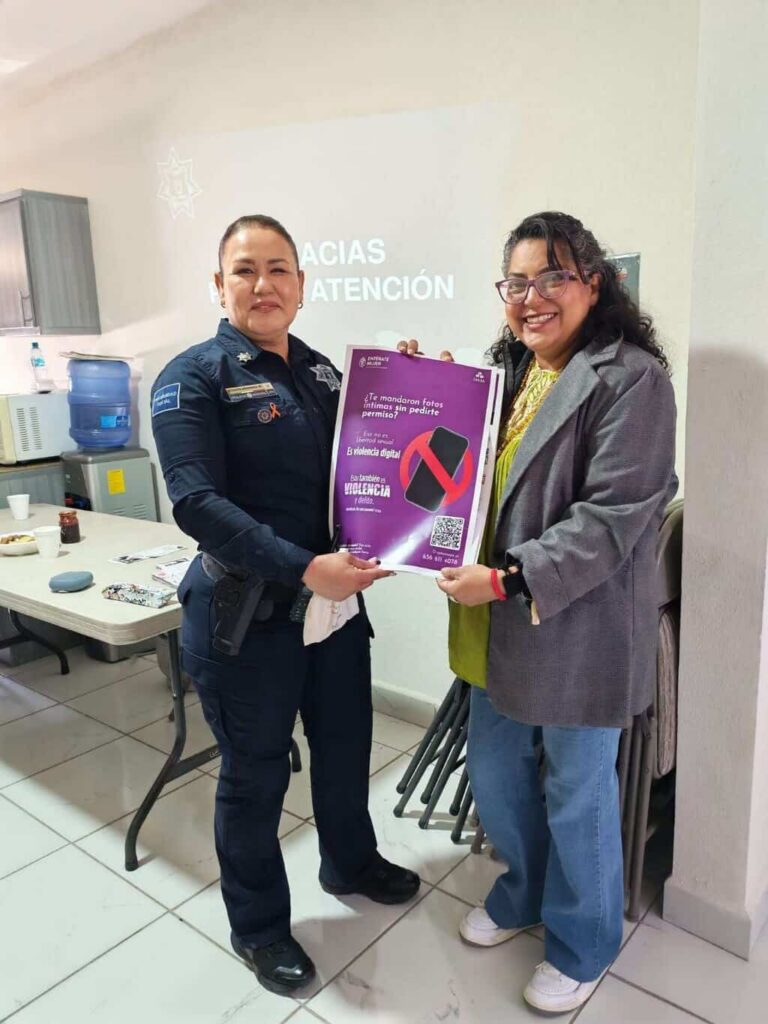Brindan plática preventiva sobre violencia familiar en Riveras del Bravo