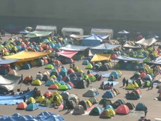 Zafarrancho entre la CNTE y la policía de la CDMX por llegar al Zócalo