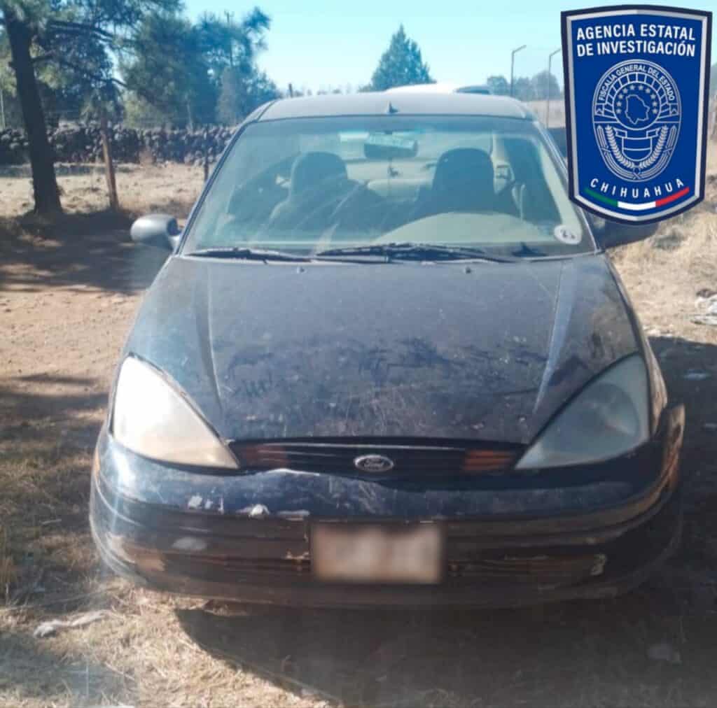 Recupera AEI automóvil robado en Guachochi