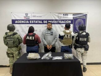 Detiene COE en flagrancia a hombre con drogas y arma