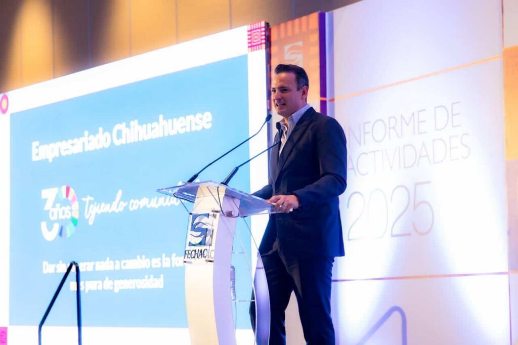 Reconoce Marco Bonilla liderazgo de FECHAC y llama a fortalecer alianza con el empresariado chihuahuense