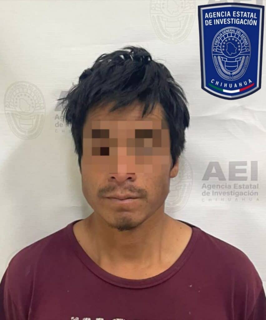 Detiene AEI a masculino por violencia familiar en Parral