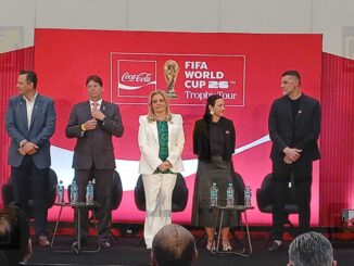 Chihuahua se viste de mundial: Maru Campos revela el trofeo oficial de la Copa del Mundo 2026