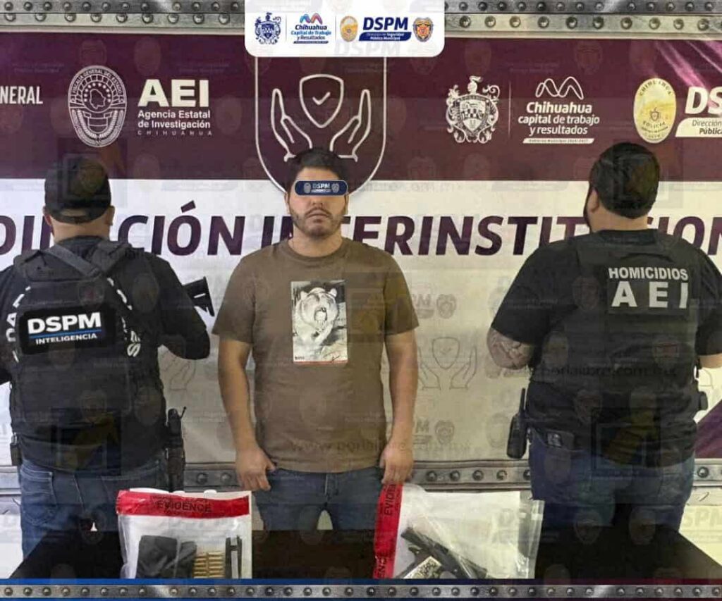 Detienen a hombre armado en crucero del periférico de la Juventud