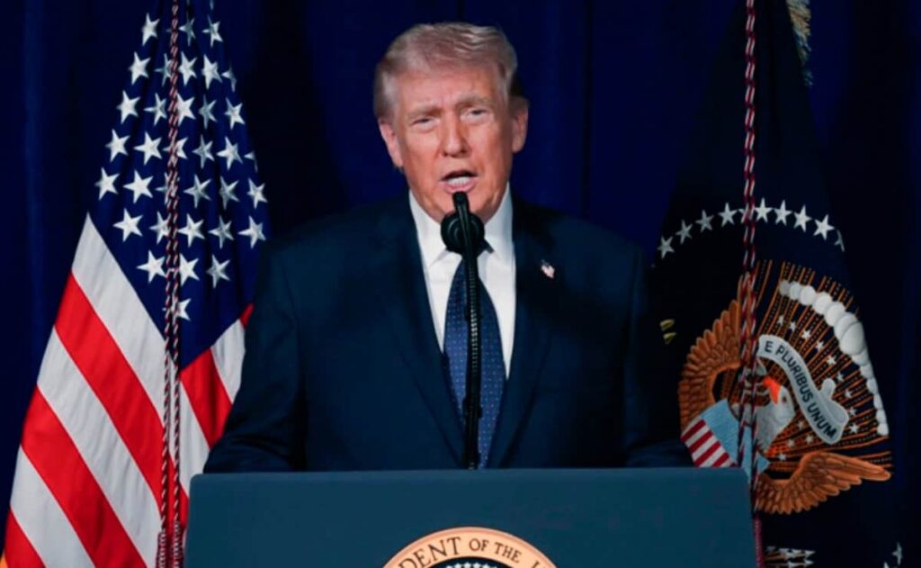 Trump dice que México es «el epicentro de la violencia» de los carteles