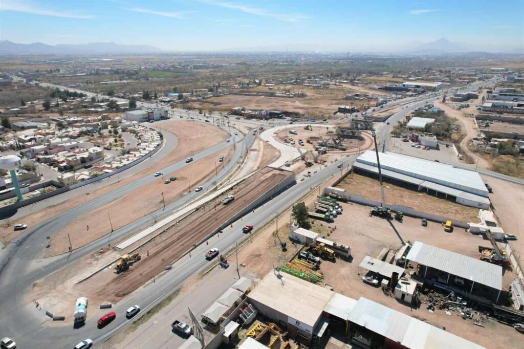 Registra Municipio avance del 40% en puente de la carretera Aldama y avenida Fuerza Aérea
