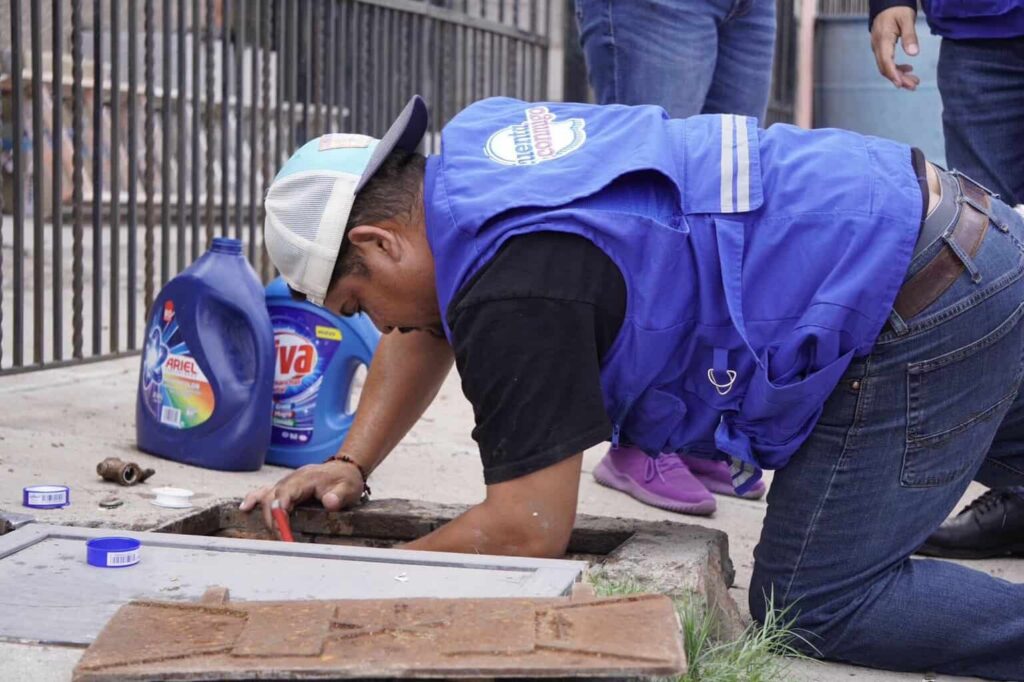Repara JMAS Chihuahua más de 80 fugas en domicilios de la colonia Ponce de León