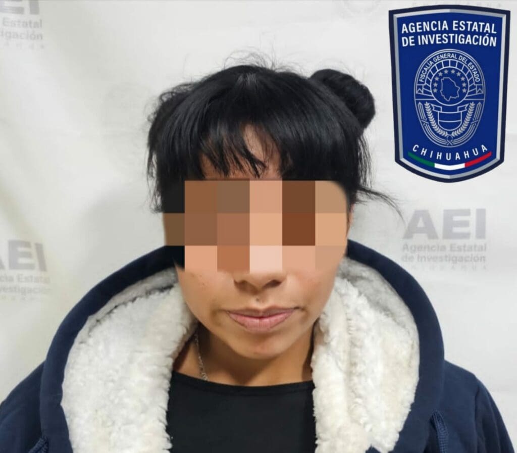 Aprehende Policía Investigadora a mujer acusada por robo en Parral
