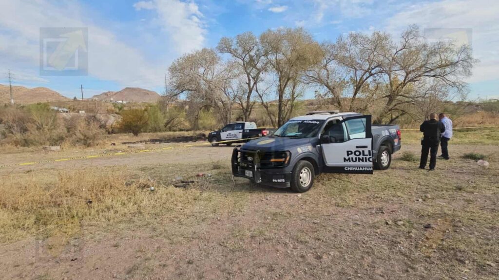 Hallan cuerpo calcinado en lote baldío de la colonia Robinson