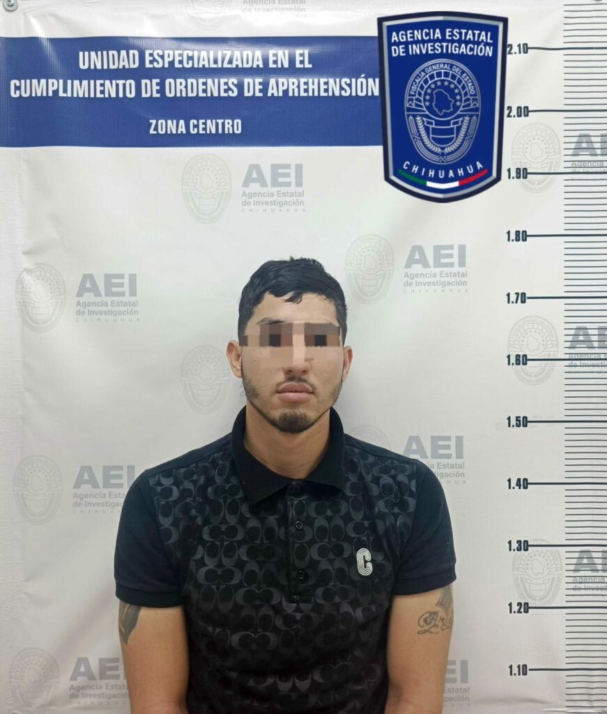 Detiene AEI a hombre por intento de Feminicidio al exterior de supermercado en Chihuahua