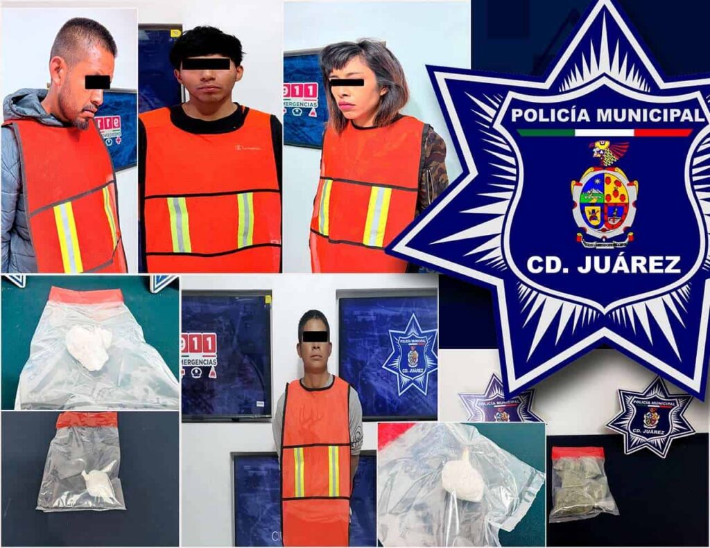 Arrestan a cuatro presuntos narcomenudistas en distintos puntos