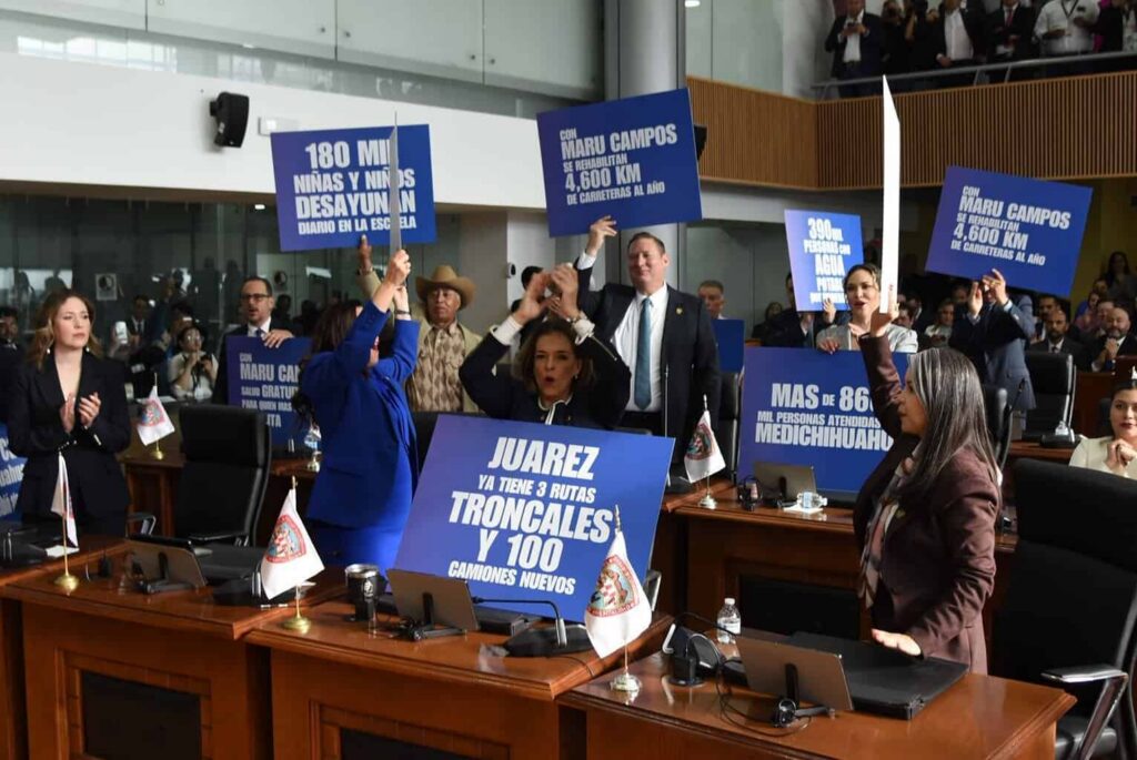En Chihuahua sí hay resultados y nuestro respaldo a la gobernadora Maru Campos es firme: Diputados PAN
